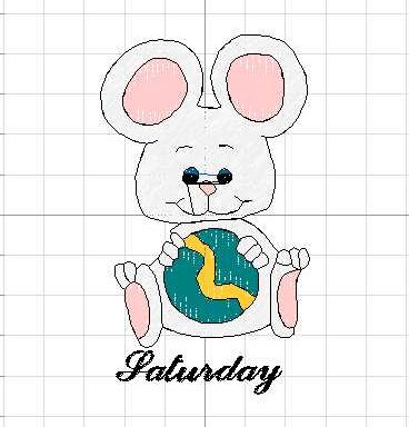 Days Of The Week Mice